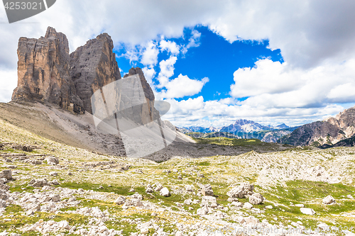 Image of Landmark of Dolomites - Tre Cime di Lavaredo