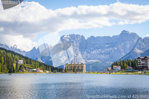 Image of a Lake panorama -Italy