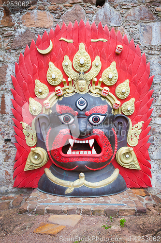Image of Bhairab Mask from Nepal