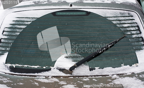 Image of rear screen wiper