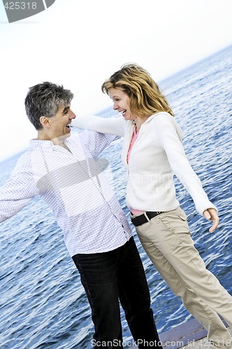 Image of Carefree mature couple