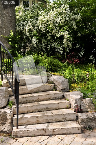 Image of Natural stone steps