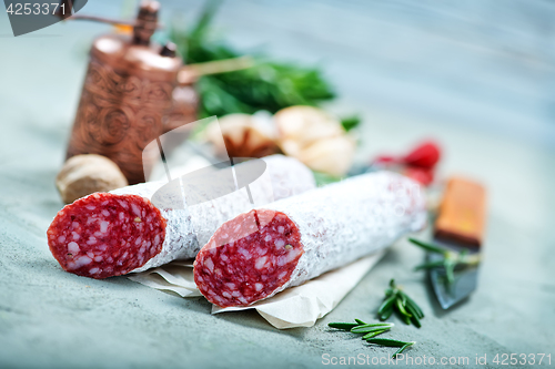 Image of salami