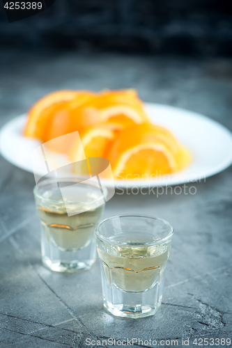 Image of orange licuor