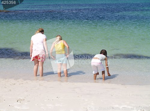 Image of girls in the water