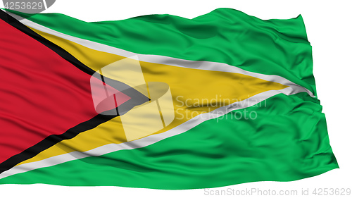 Image of Isolated Guyana Flag