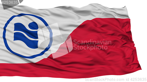 Image of Isolated Irving City Flag, United States of America