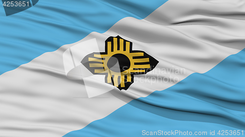 Image of Closeup Madison Flag