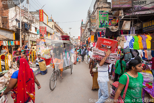 Image of Street market, Varanasi