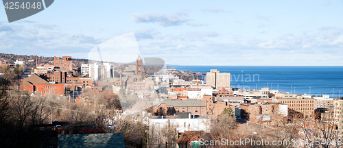 Image of Duluth Minnesota Downtown City Skyline Port City Lake Superior