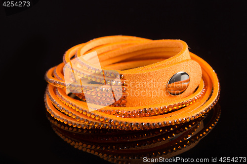 Image of braided leather bracelet