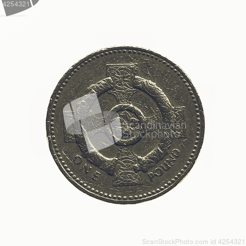 Image of Vintage Coin isolated