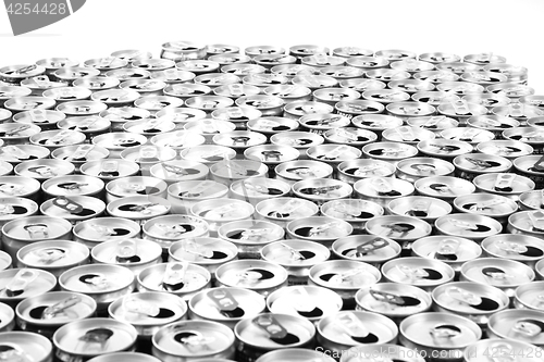 Image of empty aluminum cans