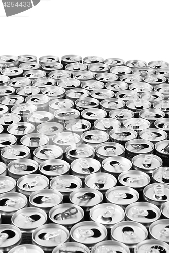 Image of empty aluminum cans