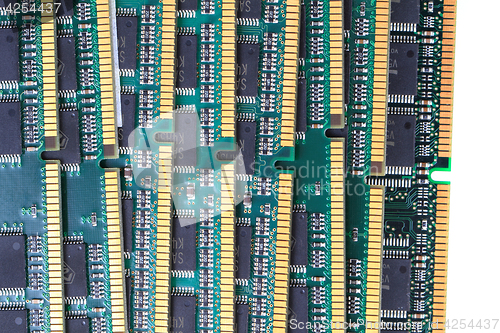 Image of computer memory chips