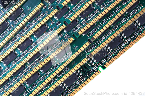 Image of computer memory chips