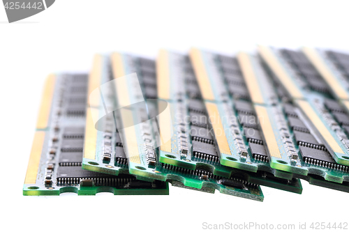 Image of computer memory chips