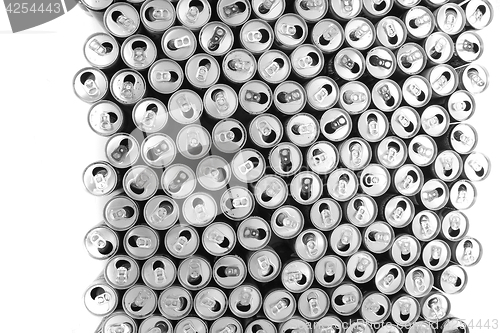 Image of empty aluminum cans