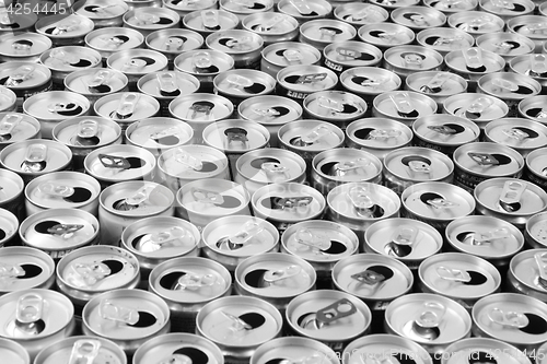 Image of empty aluminum cans