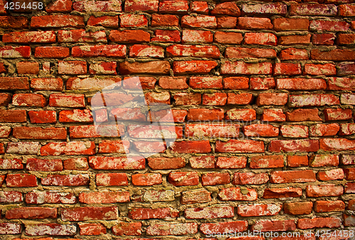 Image of red wall texture