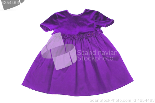 Image of violet dress for little princess