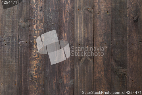 Image of Black wooden panel