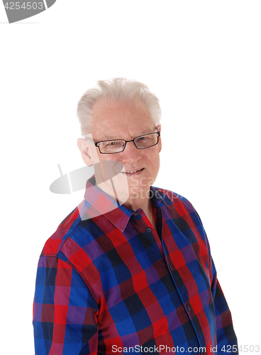 Image of Portrait of handsome senior man.