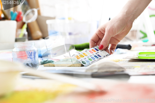 Image of Coloured pigments painting ceramic pigments Ceramics, ceramic pigment