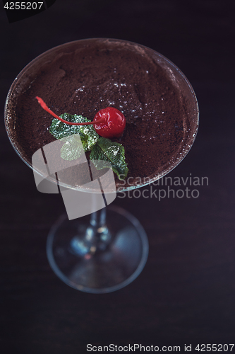 Image of Ice cream chocolate dessert