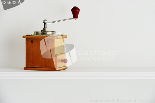 Image of vintage hand coffee grinder