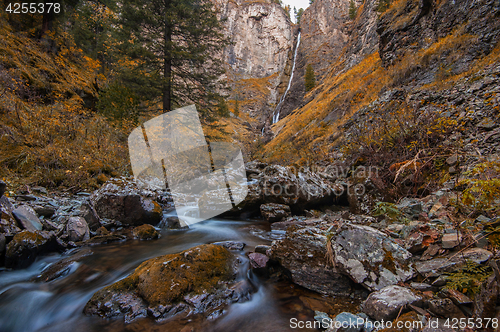 Image of Waterfall on river Shinok