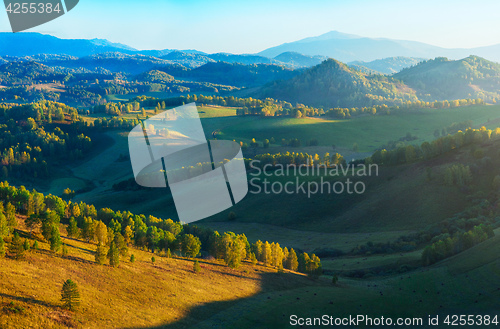 Image of Beauty dawn in the mountains