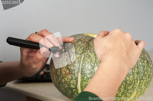 Image of Preparing for halloween