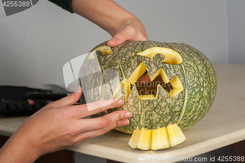 Image of Preparing for halloween
