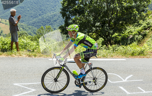 Image of The Cyclist Dylan van Baarle - Tour de France 2015