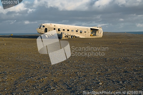 Image of Plane wreck in Iceland