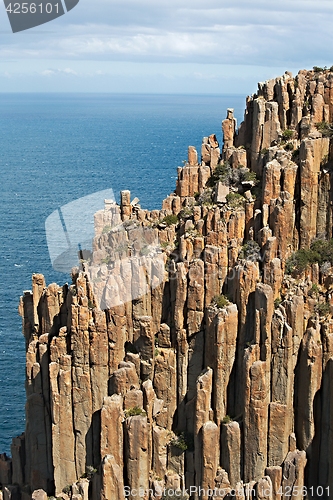 Image of Rugged coastline cliffs