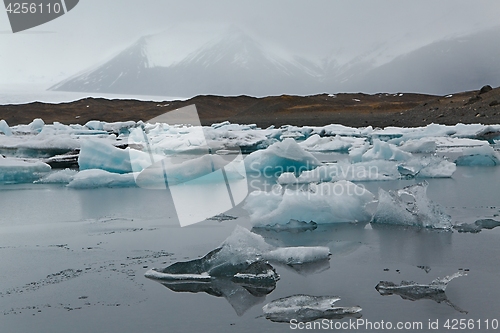 Image of Glacial lake in Iceland