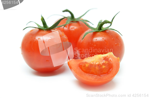 Image of Red cherry tomato