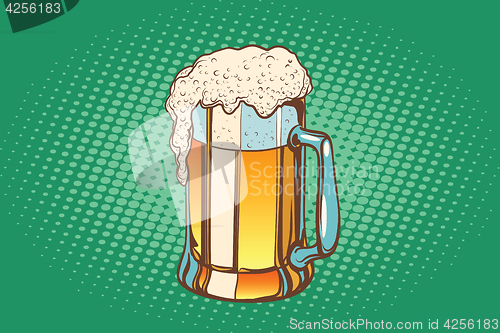 Image of Mug of foamy beer