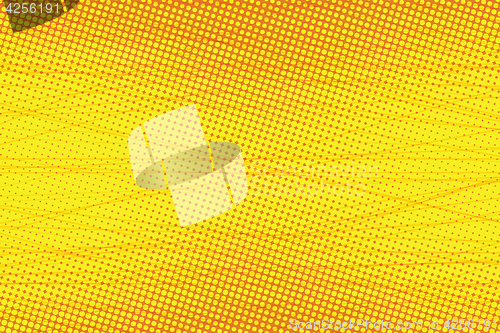 Image of yellow Scratch touches pop art background