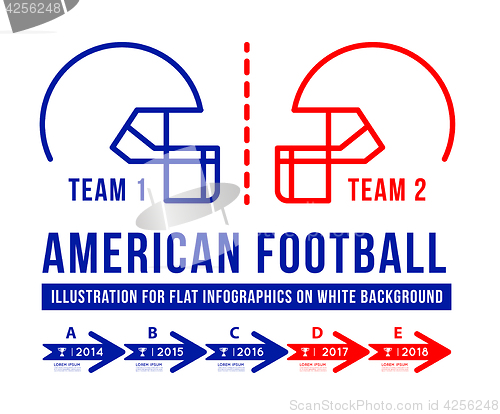 Image of American football is the history of meetings.