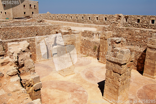 Image of wall and ruins in Firka fortress