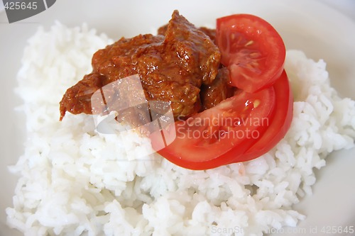 Image of Curry and rice