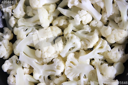 Image of Cut cauliflowers