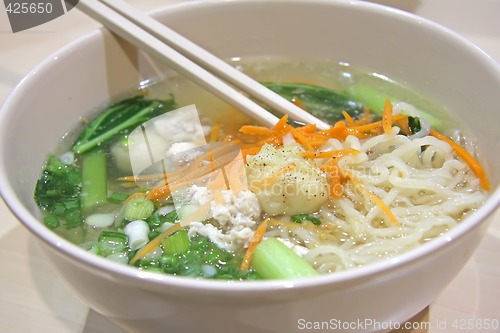 Image of Chinese noodle soup