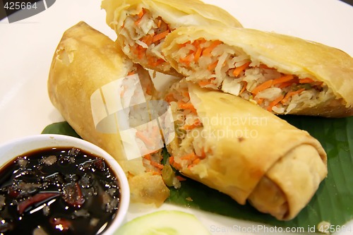 Image of Fried springrolls