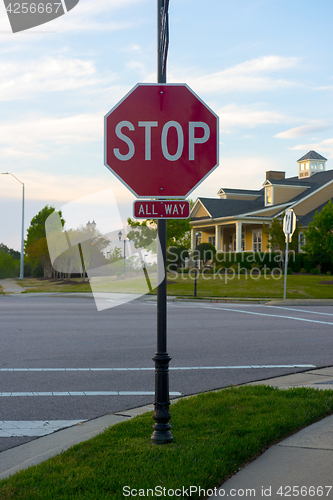 Image of Stop sign