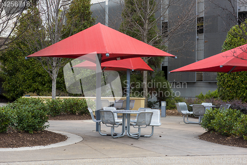 Image of Covered picnic area