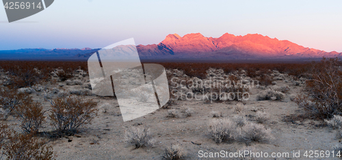 Image of Providence Mountains Fountain Peak Mojave Panoramic Desert Lands